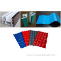 chinese asa synthetic resin blue roof tile